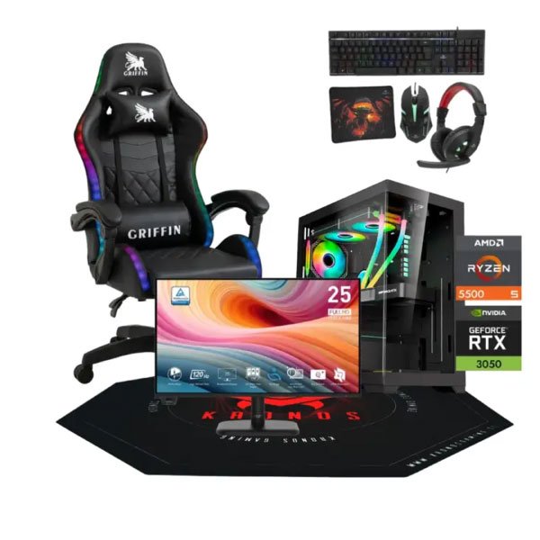 Combo Setup Gamer: PC Warrior