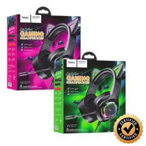 Audífonos Gamer Cat Hears Hoco W107